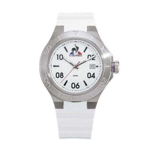 Montre Homme LE COQ SPORTIF INTÉGRÉE Silicone Blanc