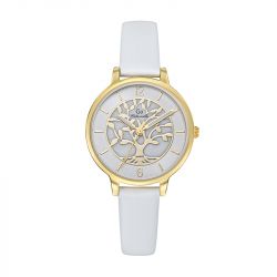 Montre femme go mademoiselle g-48h cuir blanc - analogiques - edora - 0