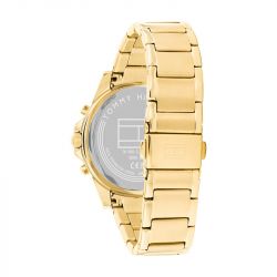 Montre chronographe femme tommy hilfiger haven acier doré - chronographes - edora - 2