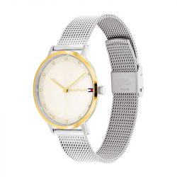 Montre femme tommy hilfiger pippa acier argenté - analogiques - edora - 1
