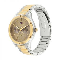 Montre femme tommy hilfiger lexi acier bicolore - analogiques - edora - 1