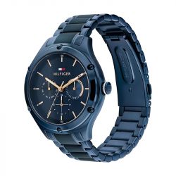 Montre femme tommy hilfiger lexi acier bleu - analogiques - edora - 1