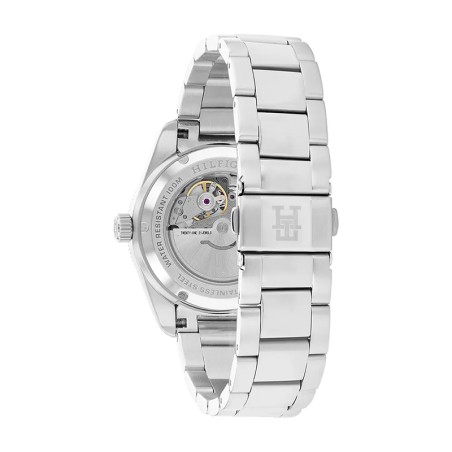 Montre automatique homme tommy hilfiger th85 acier argenté – automatiques