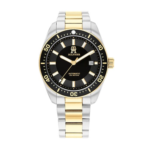 Montre Automatique Homme TOMMY HILFIGER TH85 Acier Bicolore