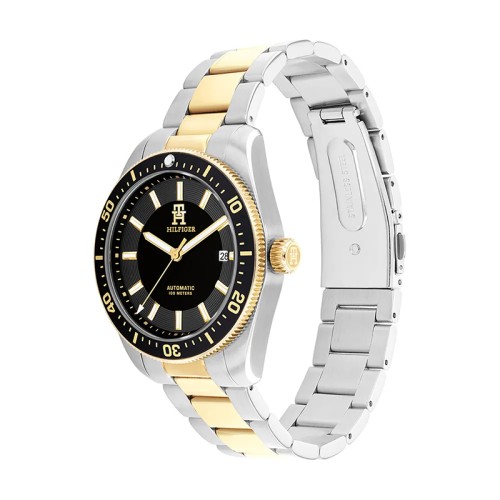 Montre Automatique Homme TOMMY HILFIGER TH85 Acier Bicolore
