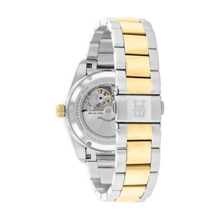 Montre automatique homme tommy hilfiger th85 acier bicolore – automatiques
