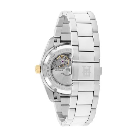 Montre automatique homme tommy hilfiger th85 acier argenté – automatiques