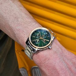 Montre homme tommy hilfiger tyler acier argenté - analogiques - edora - 3