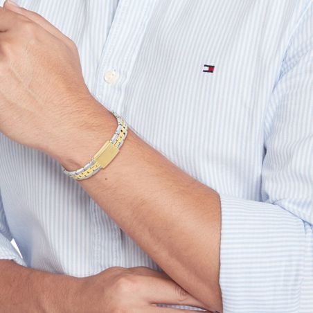 Bracelet femme, homme, or & argent : jonc, gourmette, manchette (2) - plus-de-bracelets-hommes - edora - 2