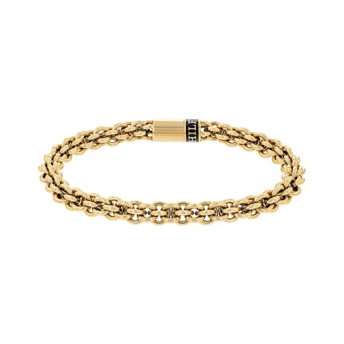 Bracelet Chaîne Homme TOMMY HILFIGER INTERTWINED CIRCLES Acier Doré