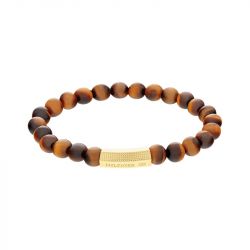 Bracelet Homme TOMMY HILFIGER BEADS Œil de Tigre