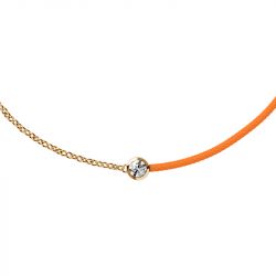 Bracelet or & argent, bracelet plaqué or, bracelet cuir & tissu - plus-de-bracelets-femmes - edora - 2