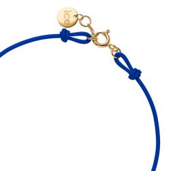 Bracelet femme ice diamond cord m cordon bleu diamant - plus-de-bracelets-femmes - edora - 2