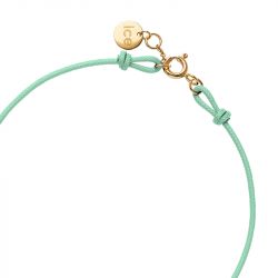Bracelet femme ice diamond cord m cordon aqua diamant - plus-de-bracelets-femmes - edora - 2