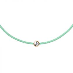 Bracelet enfant ice diamond cord kids cordon aqua diamant - plus-de-bracelets-enfants - edora - 1