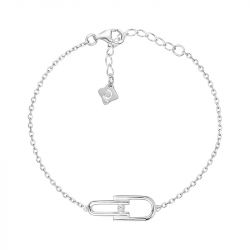 Bracelet femme la garÇonne Évidence argent 925/1000 diamant - plus-de-bracelets-femmes - edora - 0
