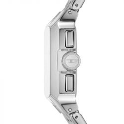 Montre chronographe homme diesel cliffhanger acier argenté - chronographes - edora - 3