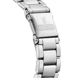 Montre femme festina boyfriend acier argenté - analogiques - edora - 2