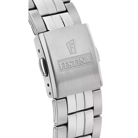 Montre homme festina classics acier argenté – analogiques