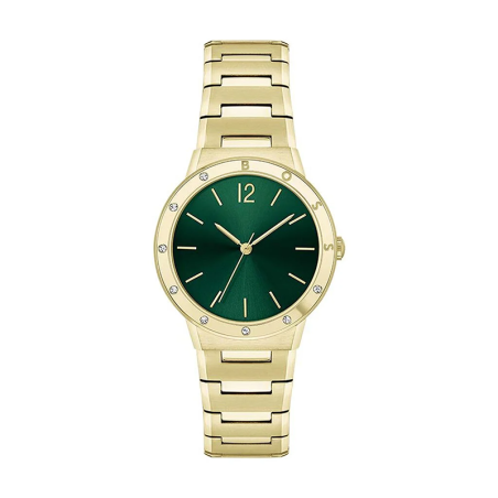 Montre femme boss breath acier doré – analogiques