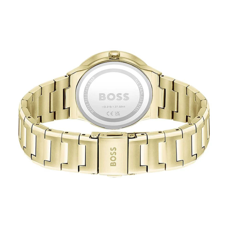 Montre femme boss breath acier doré – analogiques