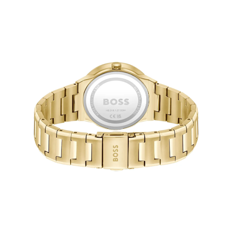 Montre femme boss breathe acier doré – analogiques