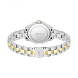 Montre femme boss sage acier bicolore - analogiques - edora - 2