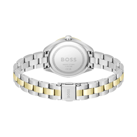 Montre femme boss sage acier bicolore – analogiques