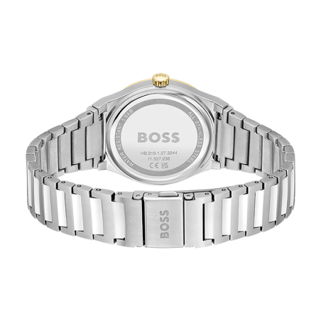 Montre femme boss candor acier argenté – analogiques
