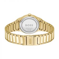 Montre femme boss candor acier doré - analogiques - edora - 2