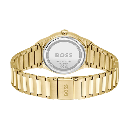 Montre femme boss candor acier doré – analogiques
