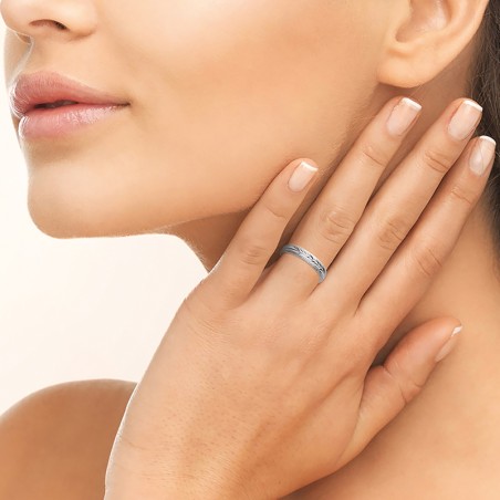 Bague Mixte EDORA Argent 925/1000