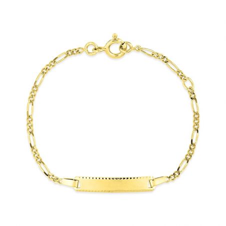 Gourmette bébé, bapteme & enfant - gourmette bébé or, argent - gourmettes - edora - 1