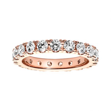 Bague homme & bague femme - bague argent, solitaire, or & or rose - plus-de-bagues-femmes - edora - 1