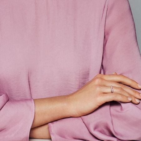 Bague or, argent, bague plaqué or, céramique & acier - matières (25) - plus-de-bagues-femmes - edora - 2