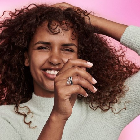 Bague femme taille 52 pandora me résine façon émail noire doré rose 14 carats – toutes nos bagues femme