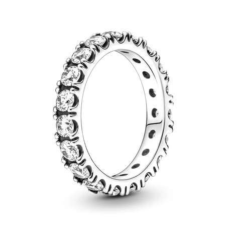 Bague femme taille 56 pandora éternité rang scintillant argent 925/1000 – toutes nos bagues femme
