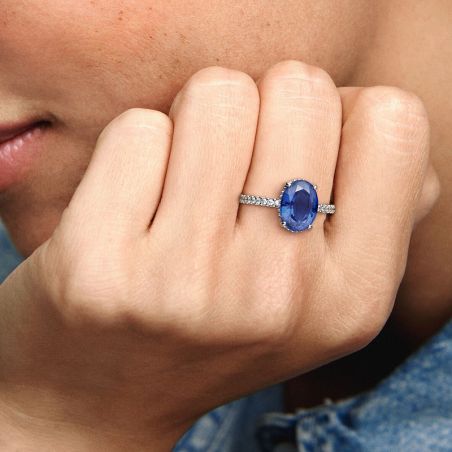 Bague homme & bague femme - bague argent, solitaire, or & or rose - plus-de-bagues-femmes - edora - 2