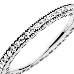 Bague femme taille 52 pandora scintillement argent 925/1000 - plus-de-bagues-femmes - edora - 3