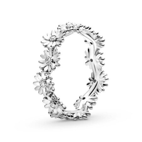 Bague femme taille 56 pandora couronne marguerite scintillante argent 925/1000 – toutes nos bagues femme