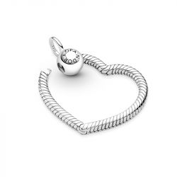Pendentif femme pandora moments charms cŒur argent 925/1000 - pendentifs - edora - 3