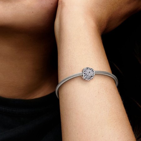 Charm Femme PANDORA FLOCON DE NEIGE CÉLESTE Argent 925/1000