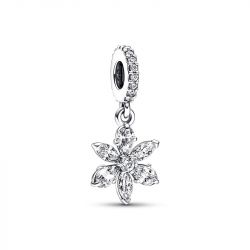 Charm femme pandora pendant herbier scintillant argent 925/1000 - charms - edora - 0