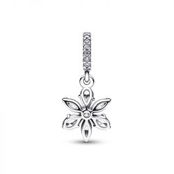 Charm femme pandora pendant herbier scintillant argent 925/1000 - charms - edora - 2