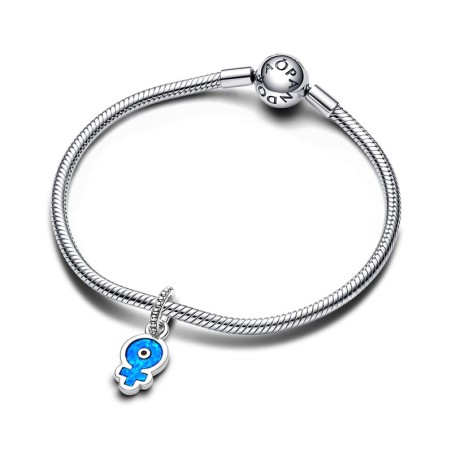 Charm femme pandora pendant opalescent femmes puissantes argent 925/1000 – charms