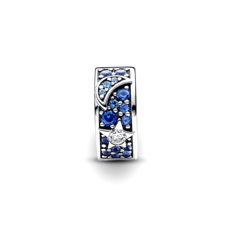 Charm femme pandora clip céleste soleil, étoile &amp; lune argent 925/1000 – charms