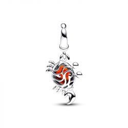 Charm femme pandora disney pendant sÉbastien le crabe la petite sirÈnee argent 925/1000 - charms - edora - 2