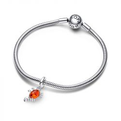 Charm femme pandora disney pendant sÉbastien le crabe la petite sirÈnee argent 925/1000 - charms - edora - 3