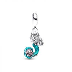 Charm femme pandora disney pendant ariel la petite sirÈne argent 925/1000 - charms - edora - 2