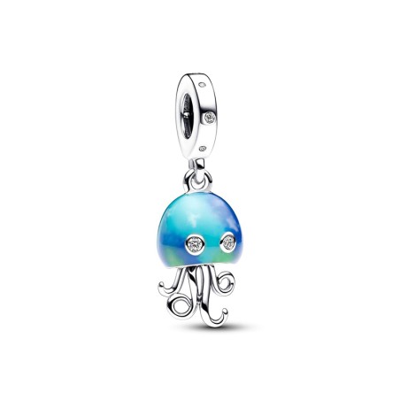 Charm femme pandora pendant méduse versicoloree argent 925/1000 – charms